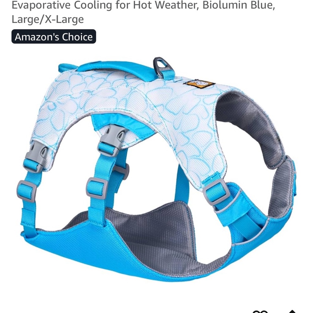 Ruffwear Swamp Cooler Dog Harness size L/XL